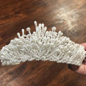 Wedding headpiece and veil